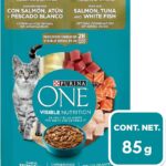 PURINA ONE SOBRE MULTI PROTEINAS ADULTOS Y GATITOS 85G